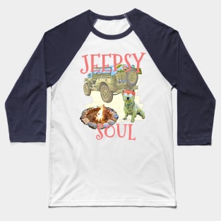 Jeepsy Soul Westie Baseball T-Shirt